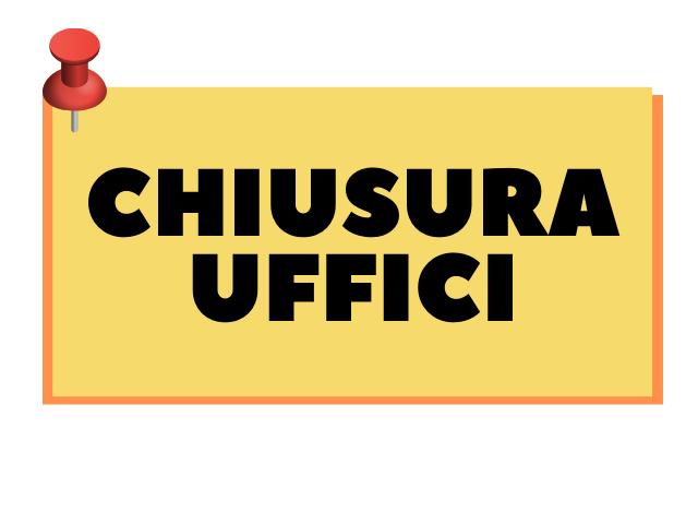 CHIUSURA SPORTELLO PUBBLICO - 30/03/2024 