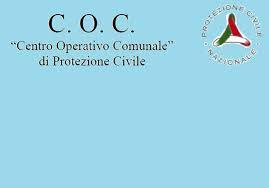 Attivazione del Centro Operativo Comunale protezione civile in relazione all’emergenza sanitaria per il contagio COVID – 19.